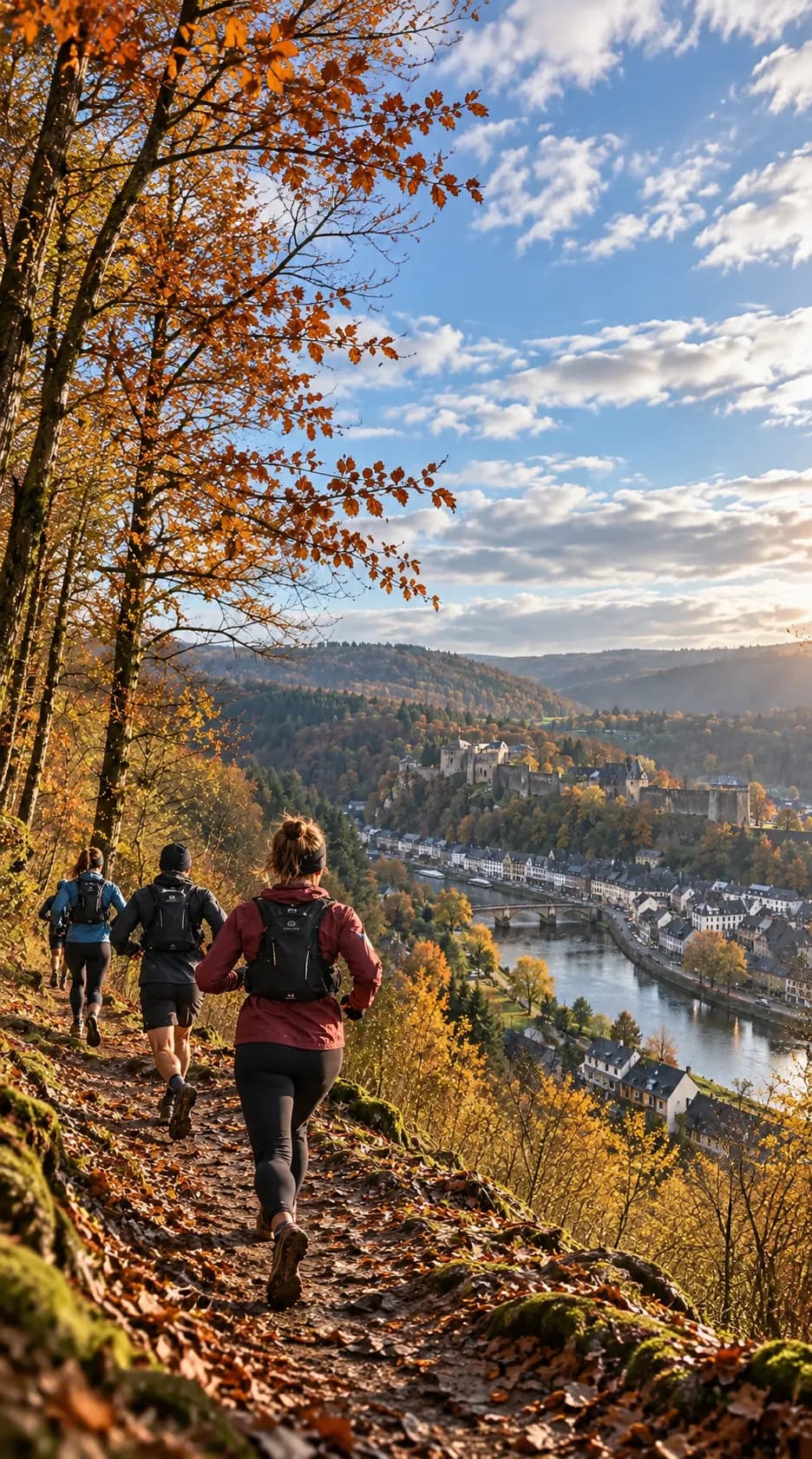Stage trail en Ardenne: Bouillon et les méandres de la Semois