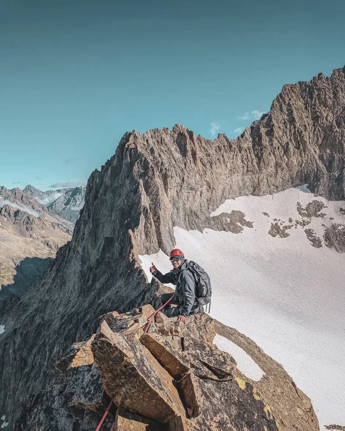 Intro to mountain climbing in the Écrins