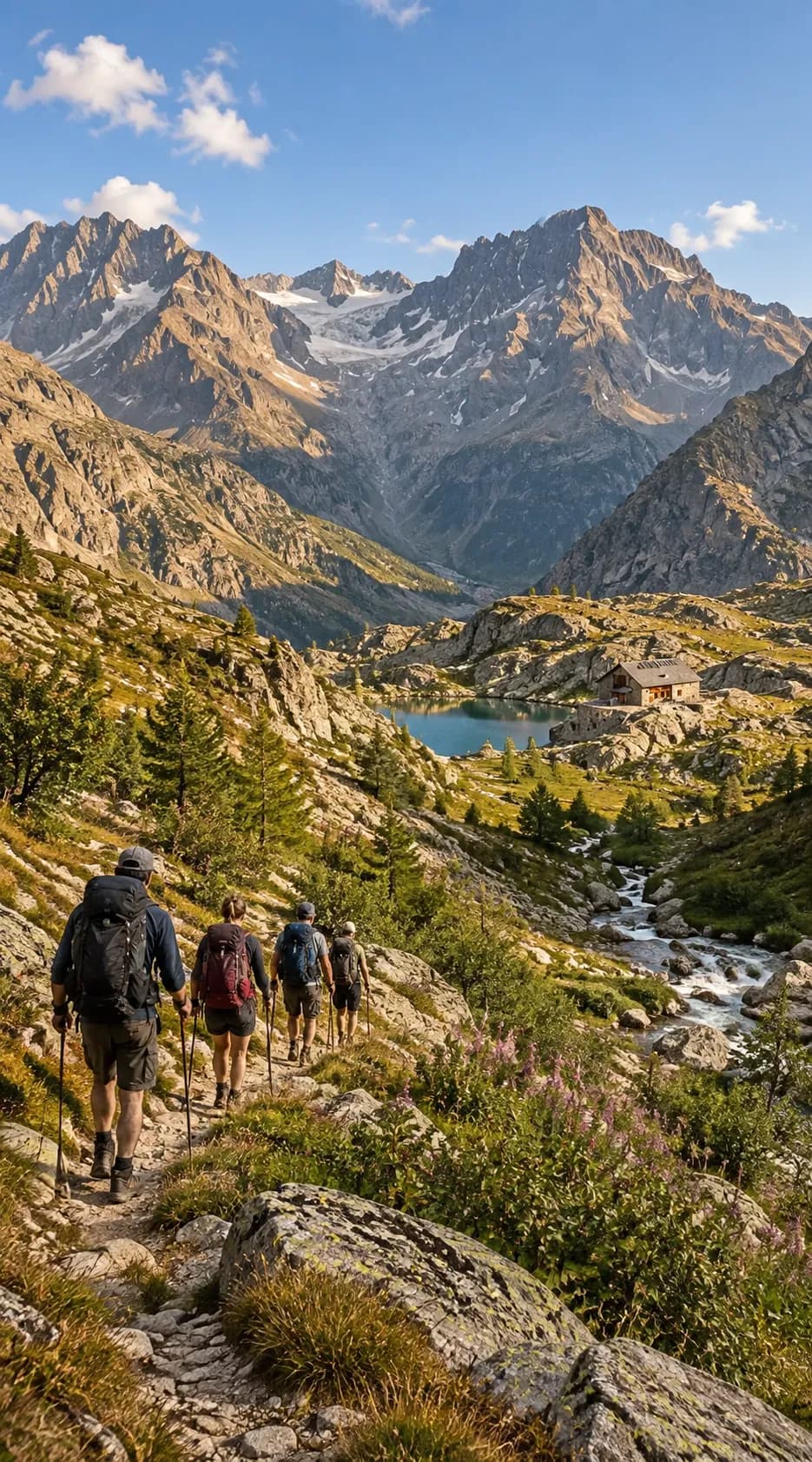Hut-to-hut trek in Valgaudemar
