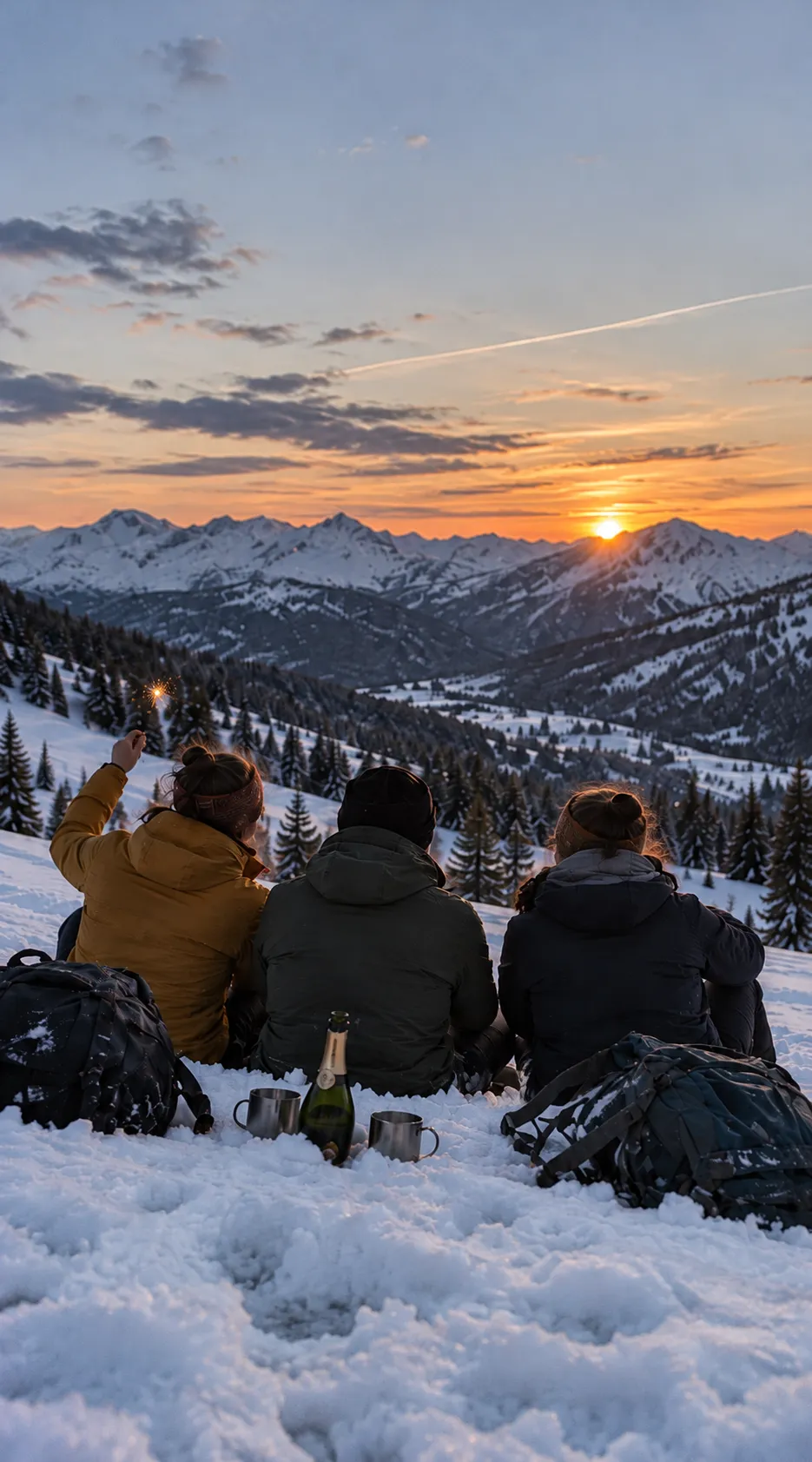 New Year: snowshoeing with cosy hostel nights in the Vercors