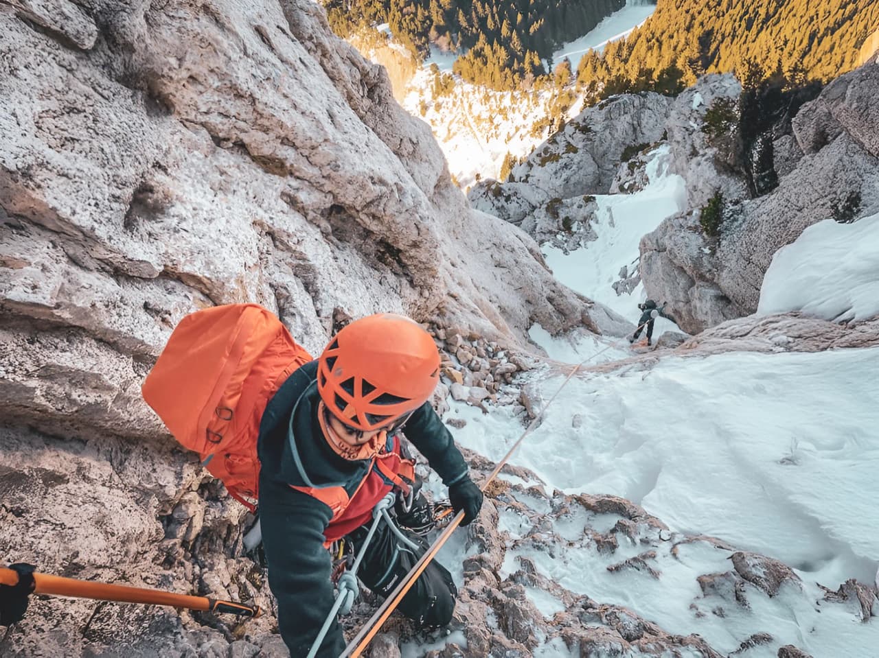 Climb Mont Aiguille for a spectacular panorama of the snow-covered Vercors.
