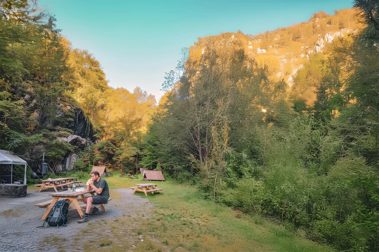Havre de paix dans la vallée de l'Ourthe, pause détente au cœur de l'Ardenne.