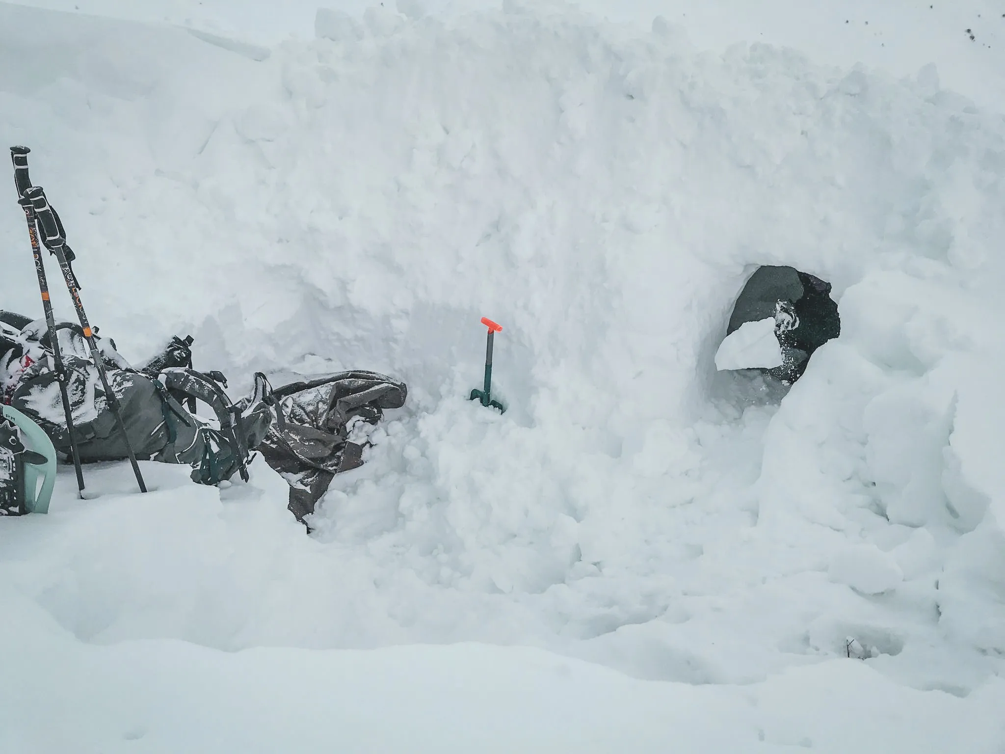 Een ongelooflijk uitzichtpunt in de Meije regio van Frankrijk. Sneeuwschoenwandelen is hier erg populair.