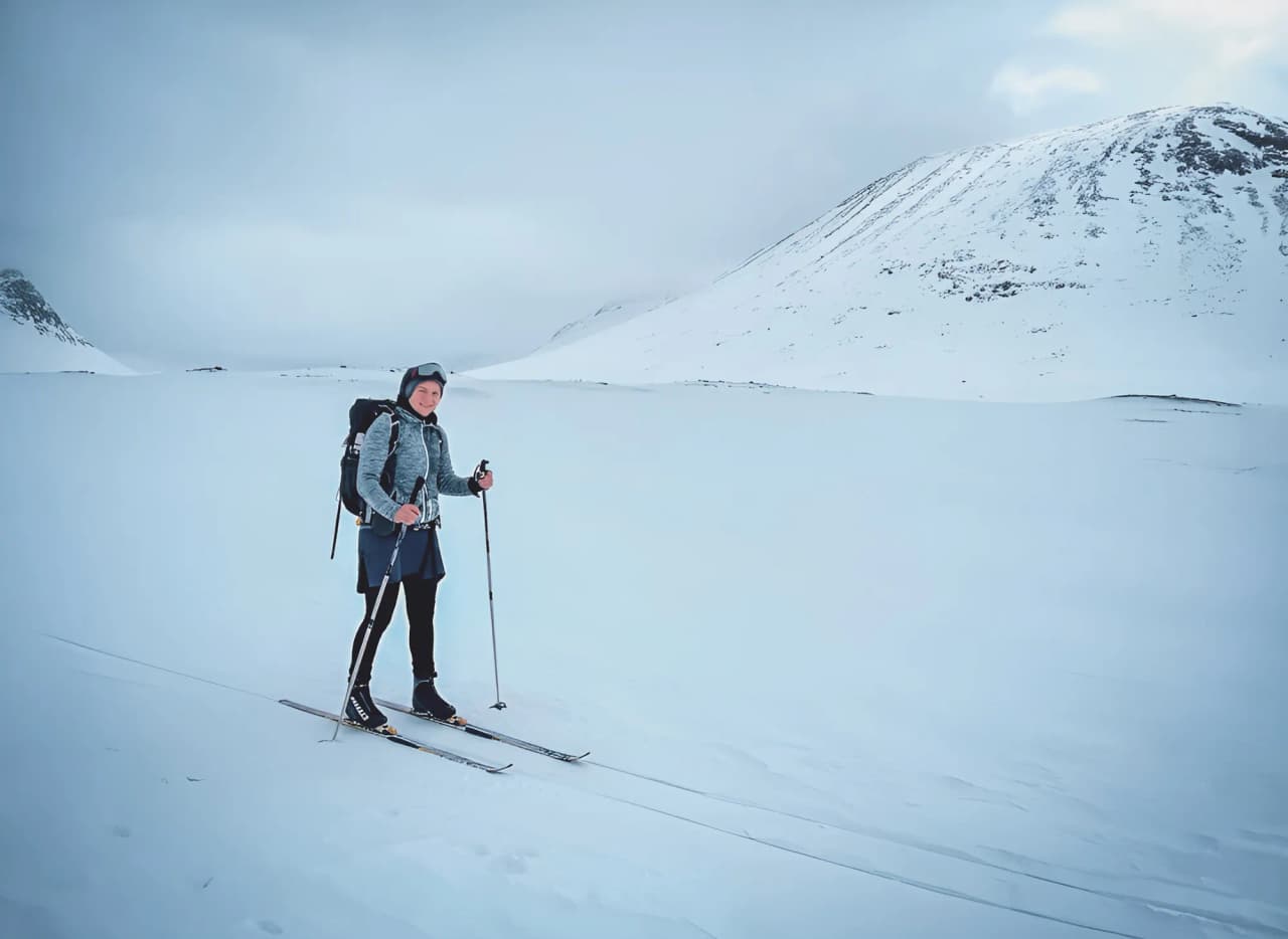 Noords skiën in Zweeds Lapland, besneeuwde landschappen en avontuur in Kungsleden.