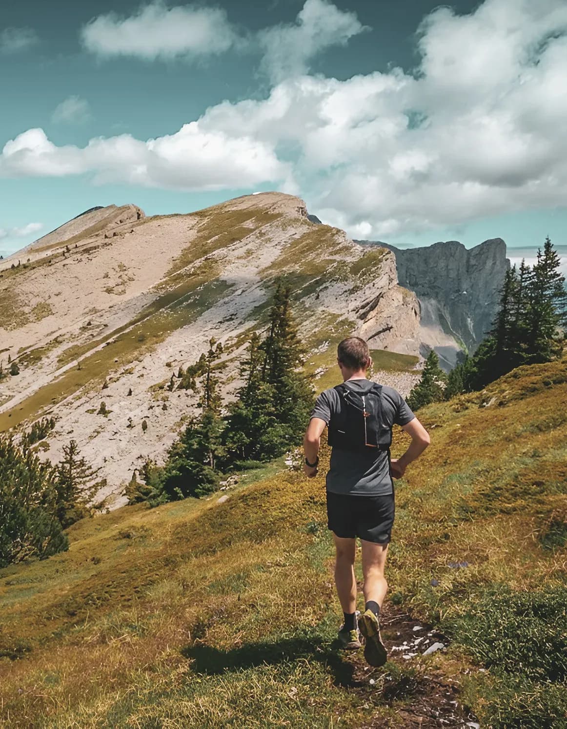 My first steps in trail running in the Vercors