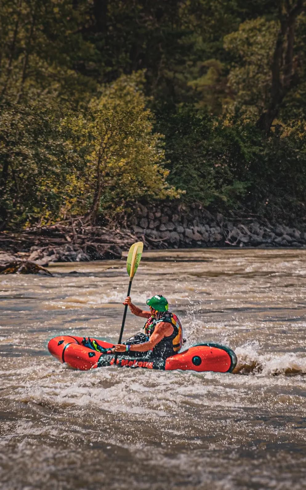 Learn to packraft independently on Alpine rivers