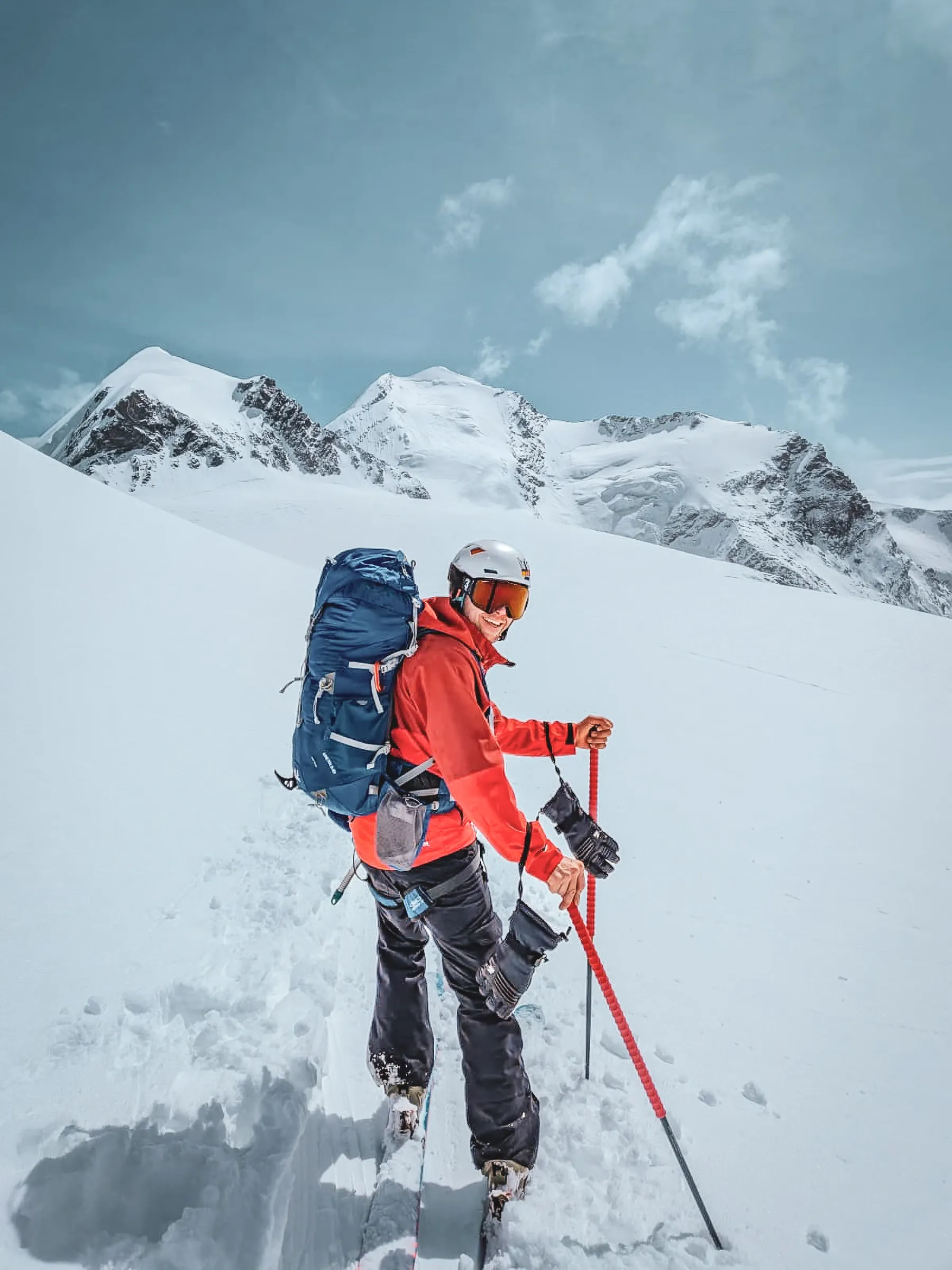 Toerskiën tussen de 4000’ers van het Monte Rosa-massief