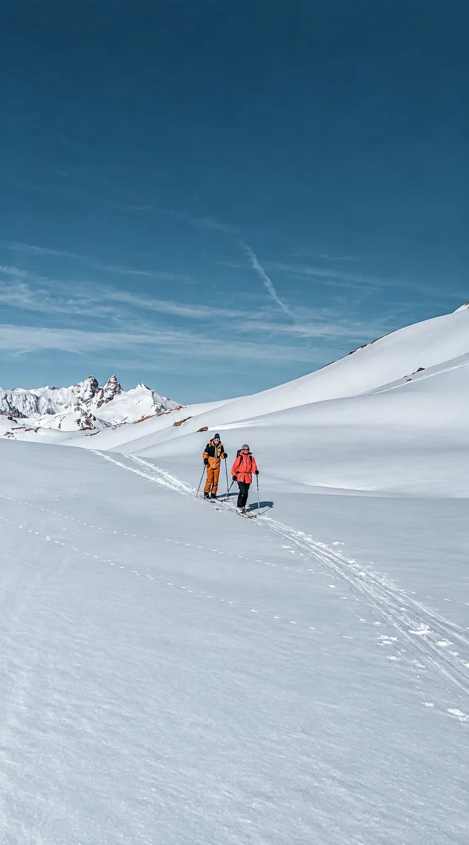 Ski touring and climbing Mont Thabor in 3 days