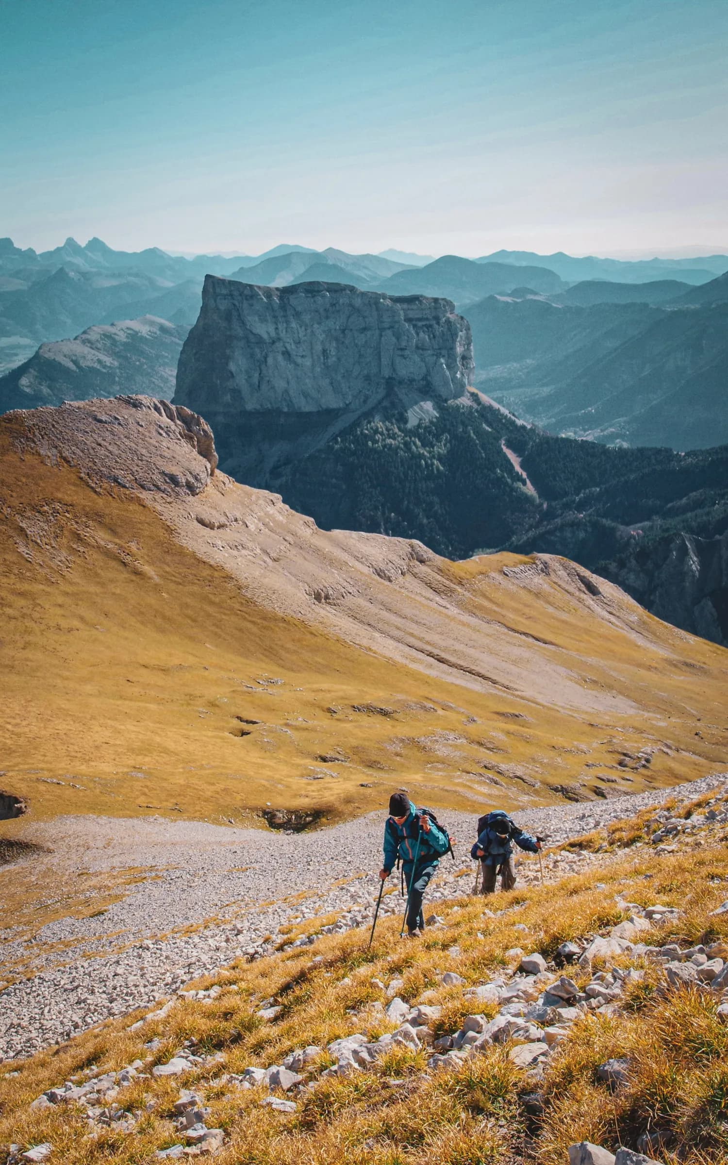 Wild trek across the Hauts plateaux du Vercors