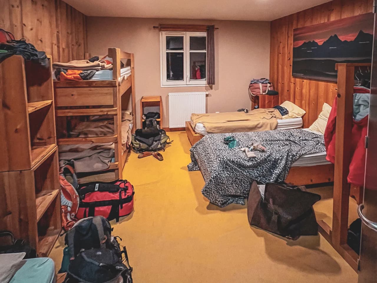 Snowshoe trekking in the Vosges, surrounded by majestic snow-covered landscapes.