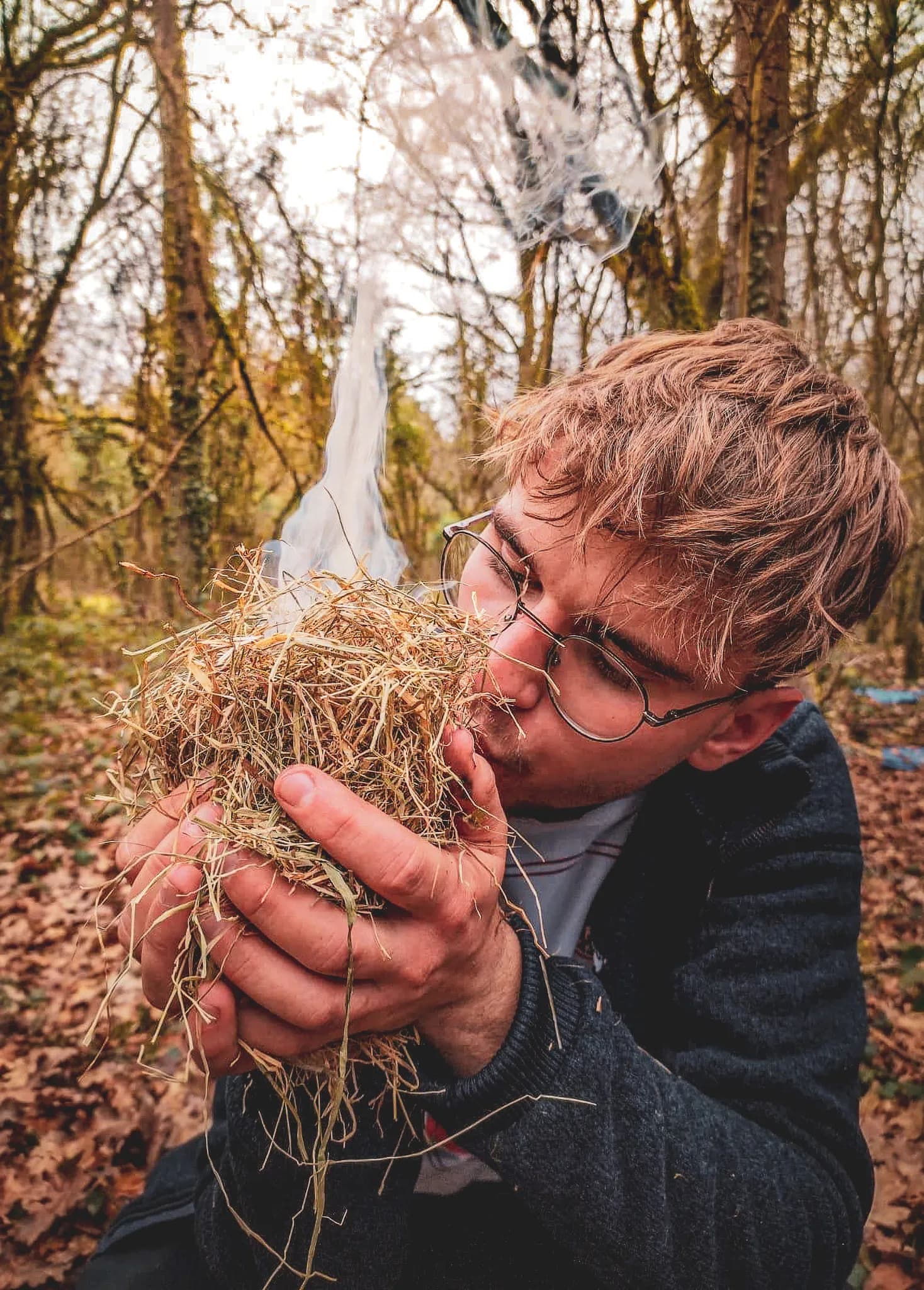 Survivalcursus in de Belgische Ardennen