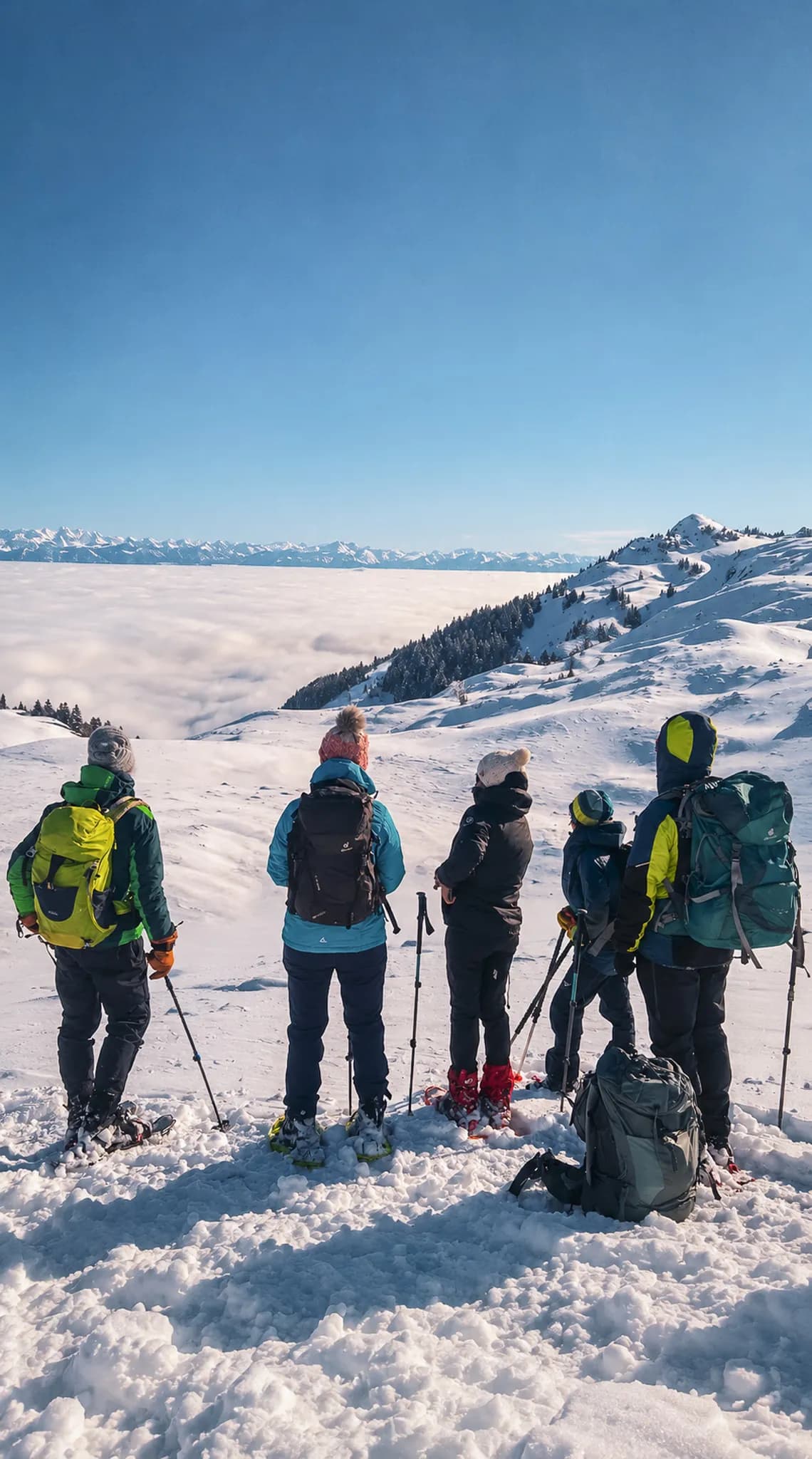 Traversée hivernale du Jura Suisse en raquettes
