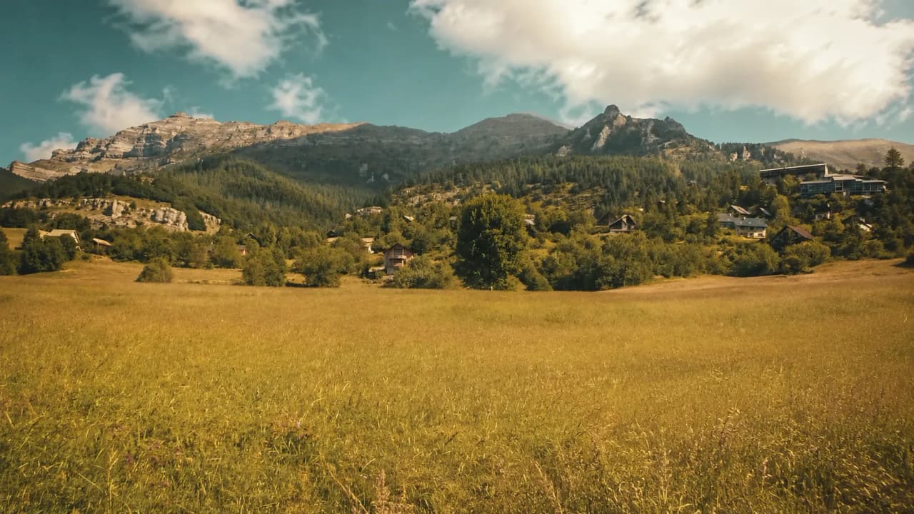 Paysage d'été somptueux dans les Ecrins