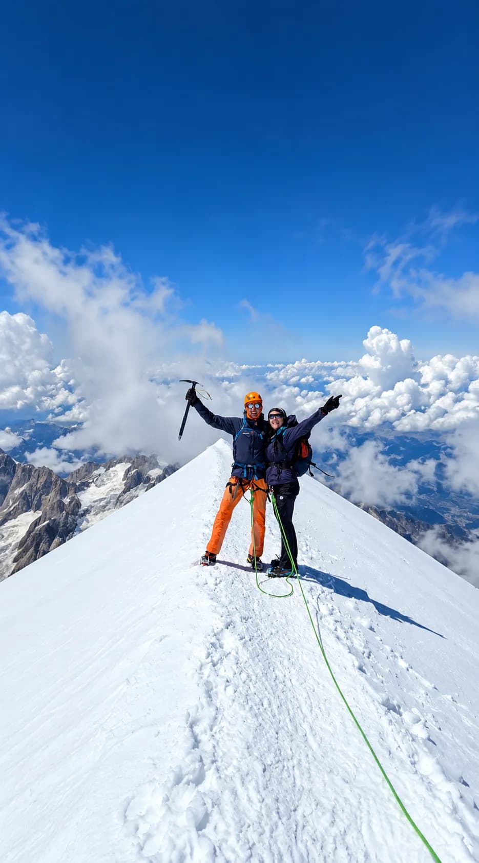 Ascension du Grand Paradis et du Mont Blanc en 5 jours