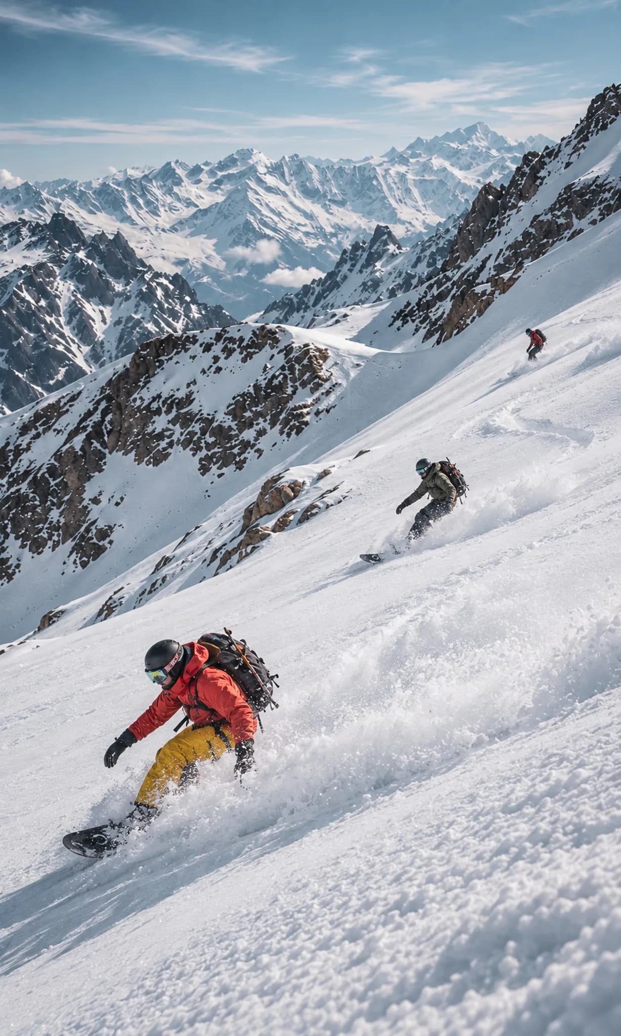Splitboarding around Mont Blanc in 3 days