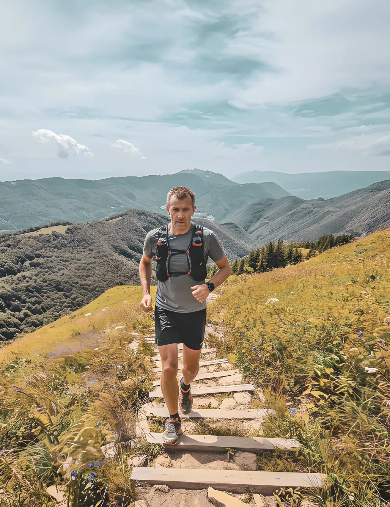 Your first 1,000 m of ascent in trail running at Grand Colombier