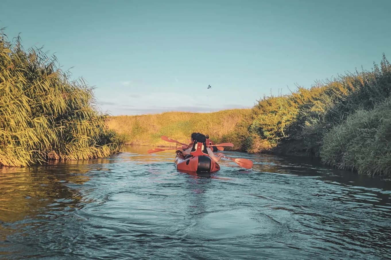 Adventure in packraft on a green river and explore the Belgian countryside.