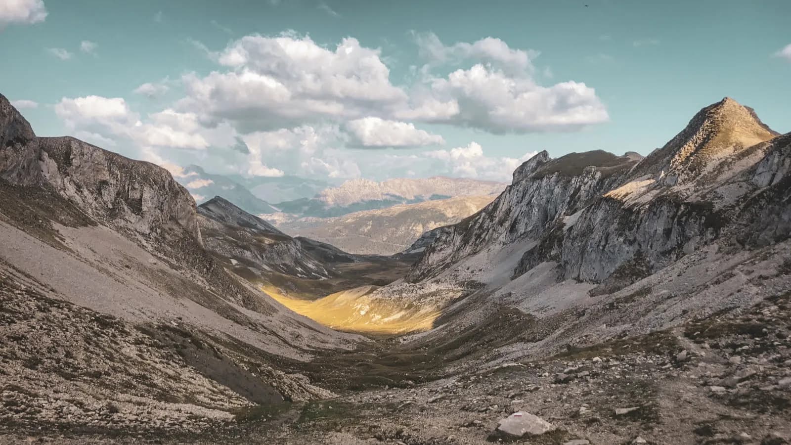 Impressive mountain scenery in Dévoluy