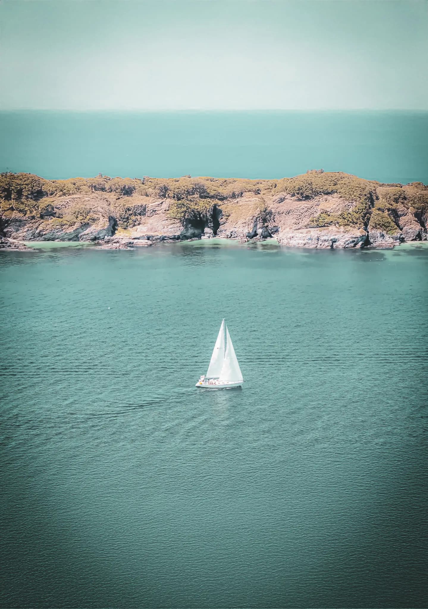Voile de Belle-Île aux Glénan