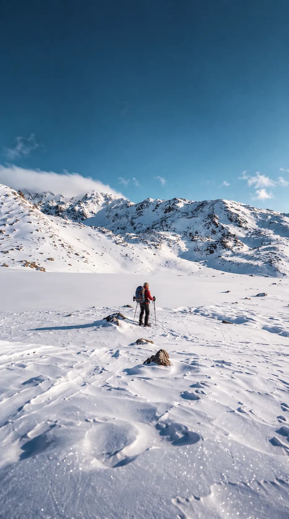 New Year: Snowshoeing and a New Year's Eve celebration in a mountain hut in the Clarée valley